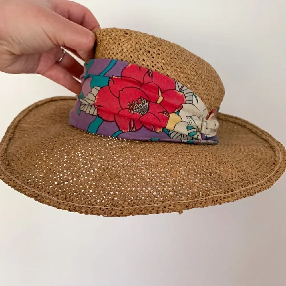 Vintage straw Panama hat